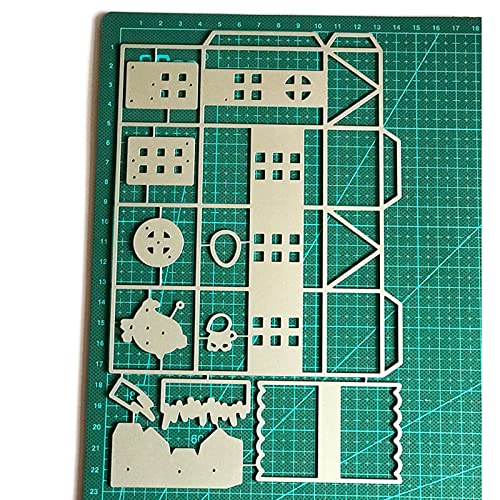 3D-Osterhaus-Metall-Stanzformen, Scrapbooking, Album, Papier, Karten, Basteldekoration von ZICHENXR