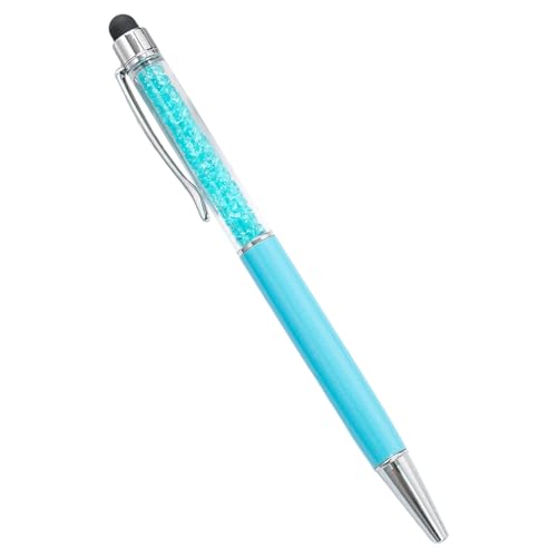 ZICHENXR Kugelschreiber, Touchscreen, Schreibstift, 2-in-1-Klicks, Stift und Schreiben für Tablet, Smartphone, mehrfarbig von ZICHENXR