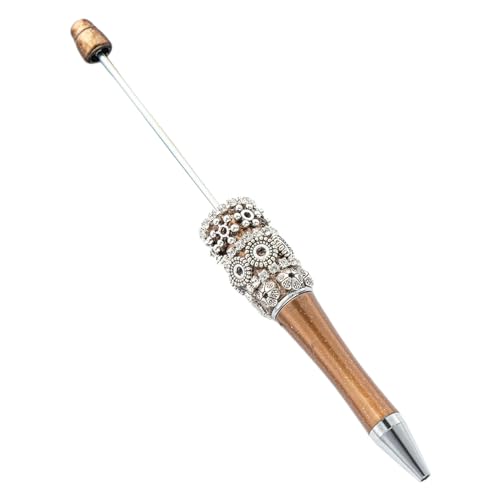 ZICHENXR Kugelschreiber, kreativer Perlenkugelschreiber, 1,0 mm, Schreibwarenstift, glattes Schreiben, Signaturstift, Perlenstift, Schulbedarf von ZICHENXR