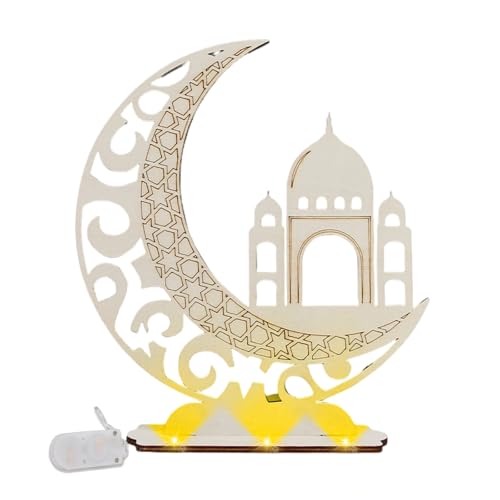 ZIDDAR Ramadans Mubaraks Eid Dekoration Ramadans Mubaraks Tabletop Orumament Ramadans Ornament Freestanding Tisch Herzstück von ZIDDAR