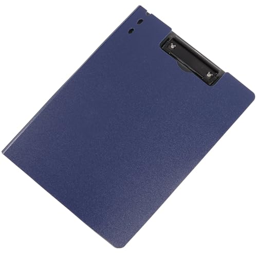 Klemmbrett 2 stücke Zwischenablage Schreiben Unterstützung Datei Clips Büro Dokument Multifunktions Papier Organizer Multi-funktion(Blue) von ZIHDKE