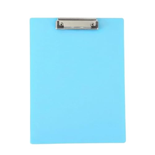 Klemmbrett 4 stücke A5 Zwischenablage Ordner Schreibblock Halter Memo Clip Bord Datei Clip Schreiben Klemmen Kinder Nette Schreibwaren Büro Schule liefert(Blue) von ZIHDKE