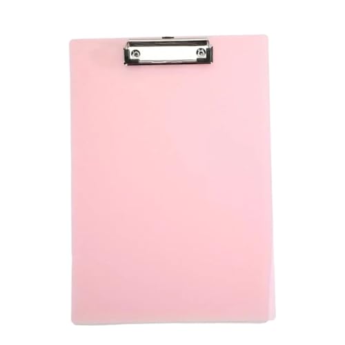 Klemmbrett 4 stücke A5 Zwischenablage Ordner Schreibblock Halter Memo Clip Bord Datei Clip Schreiben Klemmen Kinder Nette Schreibwaren Büro Schule liefert(Pink) von ZIHDKE