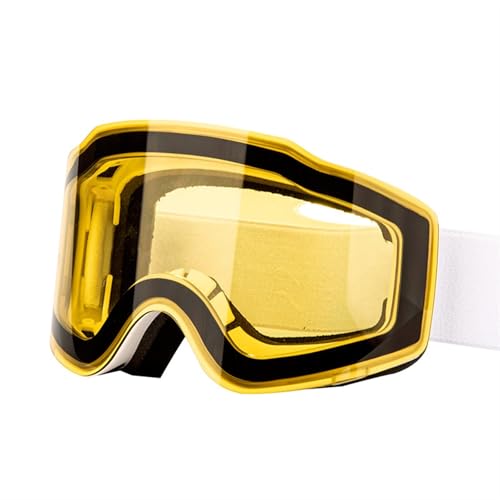 ZILUXI Damen und Herren Snowboardbrille, Anti Fog UV Schutzbrille Motorradbrillen, Helmkompatible Ski Goggles zum Skifahren, Brille(Multicolor 10) von ZILUXI