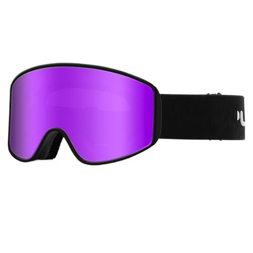 ZILUXI Ski Brille Damen, Schneebrille UV-Schutz Skibrille, Skibrille für Skifahren Motorrad Fahrrad Skaten, Brille(Multicolor 8) von ZILUXI