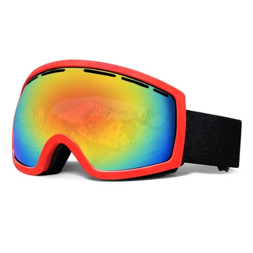 ZILUXI Ski Snowboard Brille, Anti-Nebel Snowboard Brille Ski Goggles, Skibrille für Skifahren Motorrad Fahrrad Skaten, Brille(Multicolor 2) von ZILUXI