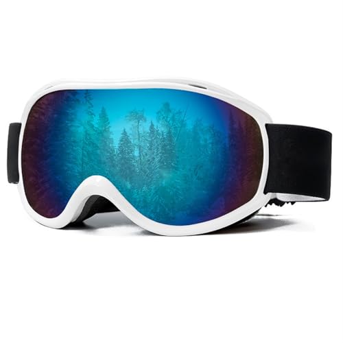 ZILUXI Skibrille Herren Damen, UV-Schutz Snowboard Brille Anti-Beschlag, Helmkompatible Ski Goggles zum Skifahren, Brille(Multicolor 3) von ZILUXI