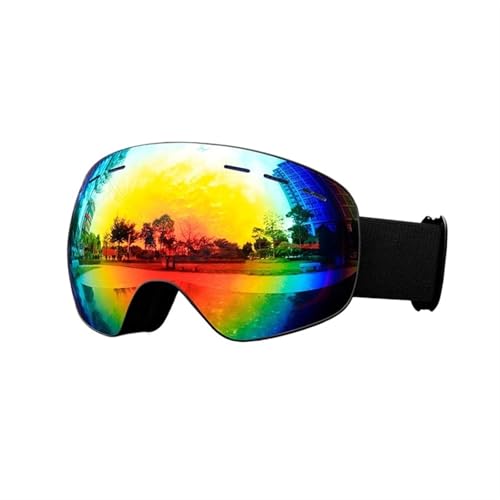 ZILUXI Skibrille Herren Damen, UV-Schutz Snowboard Brille Anti-Beschlag, Helmkompatible Ski Goggles zum Skifahren, Brille(Multicolor 5) von ZILUXI