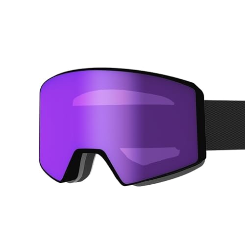 ZILUXI Snowboardbrille, Anti Fog UV Schutzbrille Motorradbrillen, Helmkompatible Ski Goggles zum Skifahren, Brille(Multicolor 3) von ZILUXI