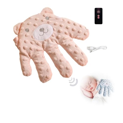 ZIRYXQ Big Palm Beruhigendes Schlaf-Artefakt-Kissen, Hand-Baby, beruhigende Handfläche, schockdrückend, beruhigende Baby-Tasche, springender Reis von ZIRYXQ