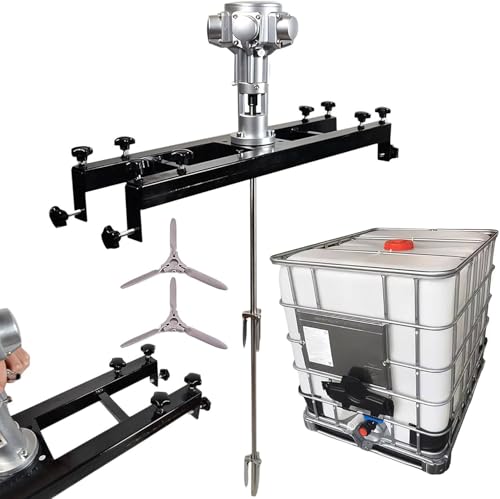 Ibc-Luftrührwerk, Pneumatischer Farbmischer, Tankmischmaschine, Rührkapazität 1000 L, Arbeitsluftdruck 6–8 Kg, Für Farbbeschichtungsmaterialien, Viskose Flüssigkeitstintenlöser,Large5Cylinders von ZIXIAOS