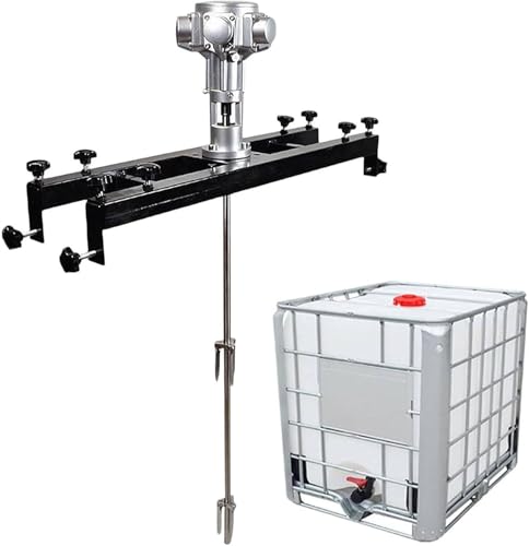 ZIXIAOS Luftrührwerk-Farbmischer, Tankmischmaschine, Pneumatische Tankrührmaschine, Mit/Klapppropeller, Speziell Für IBC-Tonnenfässer,3Cylinders von ZIXIAOS