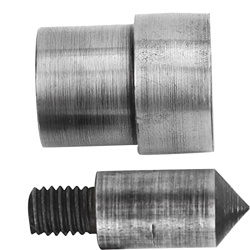 2pcs Leder Bastelloch -Loch -Set, 2pcs 1,5-16 Mm Leder Puncher 45# Stahl Stanzform Hohlloch Loch Puncher Ledergürtel Punch -Punschwerkzeug (9,0 mm) von ZJchao