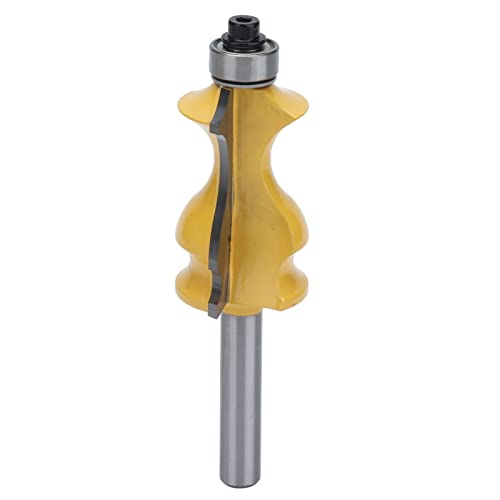 Architekturer Router -Bit für Holzbearbeitung, Cutter mit 8 -mm -Schaft und 28 -mm -Klingendurchmesser, Legierung und Kohlenstoffstahlkonstruktion, Einfache und Großzügige von ZJchao