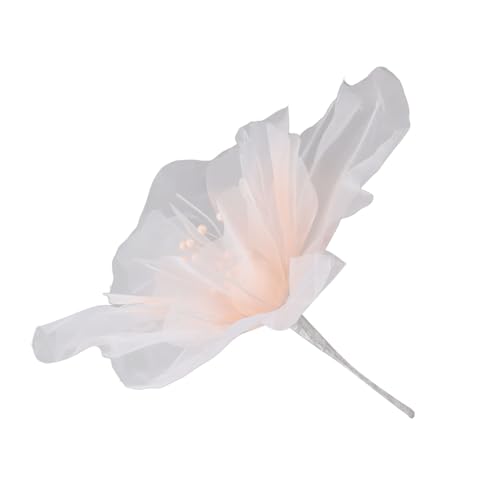 Gaze-Organza-Blume, Faltbar, Klein, Leicht, für Hochzeitsdekoration, Fotografie-Requisiten, 50 Cm Durchmesser, Handgefertigte Gaze-Blume mit Schöner Form (#2) von ZJchao