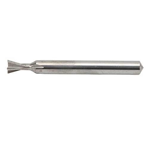 HSS -Schwalbenschwanzschneider, Legierung 5mm 4 Flöten Schneller Bohrmahlen Cutter Cledail End Mill Cutter Carbid Haderail Cutter Cutter Legierung Schwalbenschwanzschlitzschnitzel für die Industrie von ZJchao