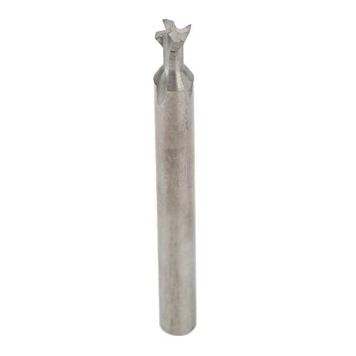 HSS -Schwalbenschwanzschneider, Legierung 5mm 4 Flöten Schneller Bohrmahlen Cutter Cledail End Mill Cutter Carbid Haderail Cutter Cutter Legierung Schwalbenschwanzschlitzschnitzel für die Industrie von ZJchao