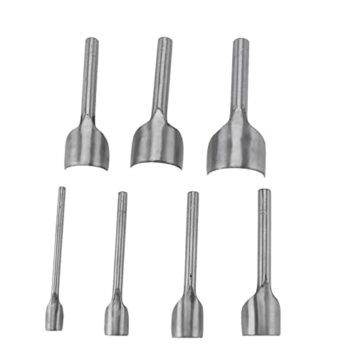 Lederhandwerk -Werkzeuge Set Semicircle Punch Gurt Cutter für Heimnähung 7pcs von ZJchao