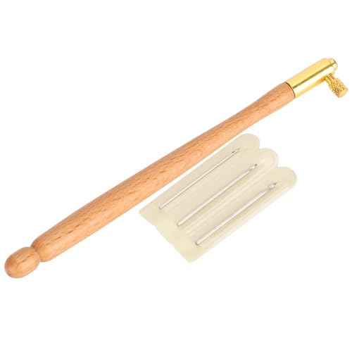 Perlenstickerei-Set, Tambour-Haken, Stickerei, Perlenstickerei, Französisches Anti-Stick-Werkzeug-Set, DIY-Handwerk, Nähzubehör, Perlenstickerei-Häkelnadelgriff für Handgemachtes von ZJchao