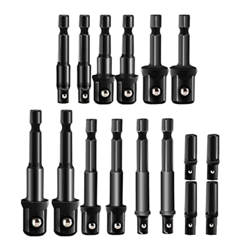 Steckschlüssel-Adapter-Set, Verschiedene Steckschlüssel-Größen, Kompaktes und Leichtes Design. Ares Tools Steckschlüssel-Adapter für Ihr Kit. (24PCS) von ZJchao