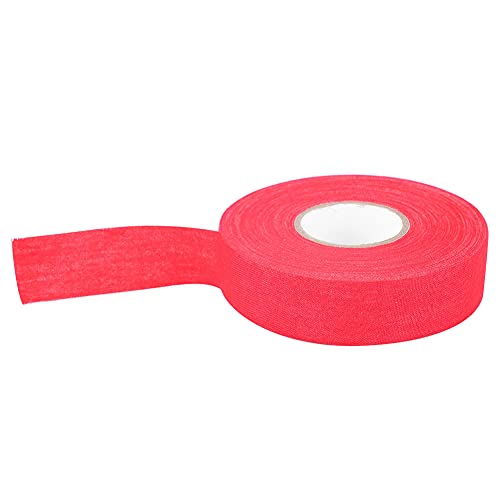 ZJchao Hockey -Stickband, Hockeyband Badminton Pole Rod Pads Hockey Stick Tapes Hockey Schutzband Sport Hockey Grip Tape für Hockeystab, Lacrosse -Baseball und Softball -Fledermäuse (Rot) von ZJchao