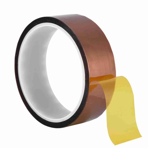 ZJchao Wärmeband, Hitzebeständiges Klebeband, Hitzebeständig/Transferband, Wärmeband, Hochhitzebeständiges Klebeband für Elektronik, Löten, Leiterplatten (30 mm breit) von ZJchao