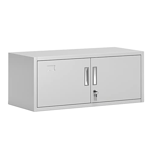 ZLJSGESA Aktenschrank, Metall-Aktenschrank mit Verriegelung, Eisen-Aktenschrank, Finanzgutscheinschrank, stapelbarer Büro-Organizer, 85,1 cm L x 38,1 cm H x 36,6 cm T, Büroschrank von ZLJSGESA