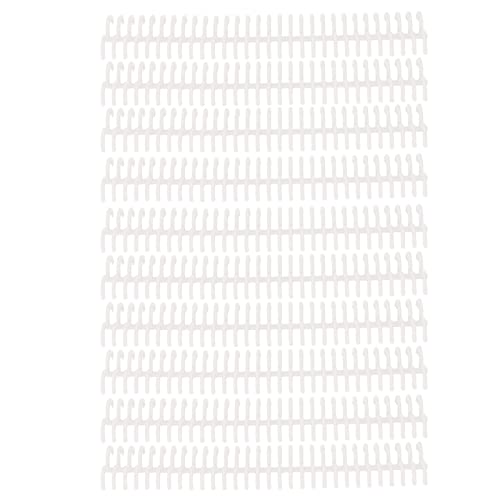 Kunststoff-Spiralbindespulen, 10 Stück, 2,3 Cm, 22 Mm Innendurchmesser, 30 Löcher, Bindespiralen Für A4-A5-Notizbücher, Bindekämme, Buchbindung(Klar) von ZLXHDL