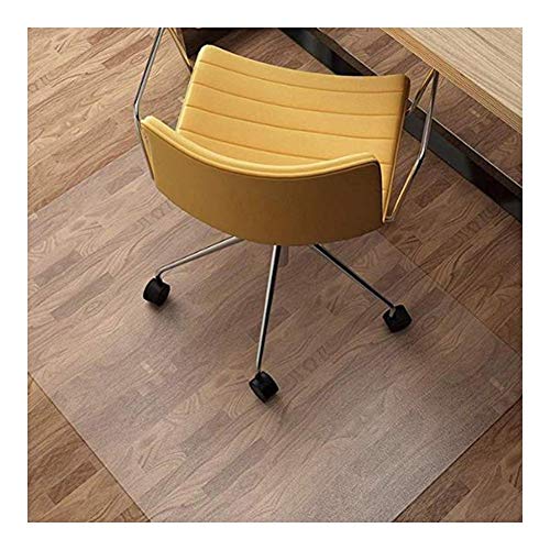 ZLYWE Mattiert Bodenschutz Unterlegmatte PVC Tischdecke Plastik Bürostuhlunterlage Esszimmer Nachttisch Fernsehschrank，Anpassbar (1.6mm,60X90CM) von ZLYWE