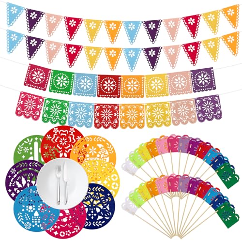 ZOCONE 60 Stück mexikanisches Partyset von ZOCONE