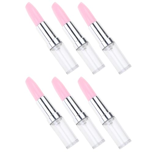 ZORESCOLEO Lippenstift-Kugelschreiber, Lippenstift-Form, Schreibstift für Frauen und Mädchen, 6 Stück von ZORESCOLEO