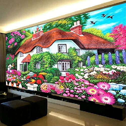 ZOYIEP 5D DIY Diamond Painting Kits,Erwachsene Nummer Mosaik Diamant Painting Bilder Garten Landschaft Stickerei Full Drill Handwerk Dekoration (60x100cm) von ZOYIEP