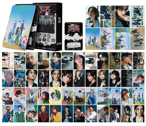 Stray Kids Lomo Karten 54Pcs,Kpop Stray Kids Photocard,Lomo Cards,Stray Kids ATE Neue Album Card Stray Kids Karten Kpop StrayKids Fotokarten von ZPPLD