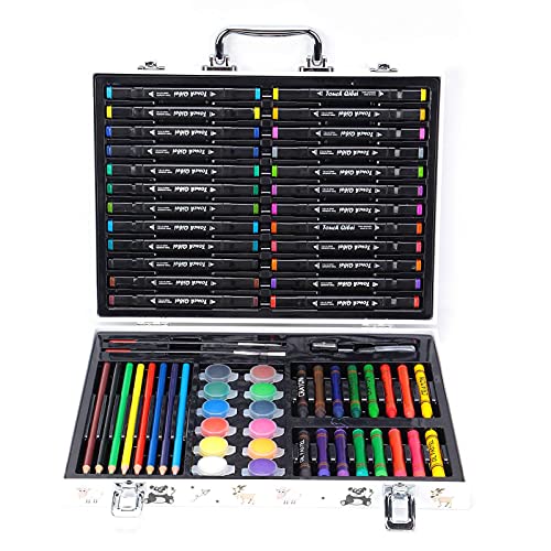 ZPSHYD Farbmarker-Set, Malset für Kinder, buntes Marker, Bleistift-Skizzen-Set, Acrylfarbe, Kunstbedarf zum Zeichnen, 20 Stück von ZPSHYD