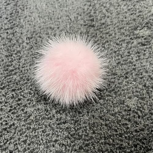 5/10pc 5cm 3cm 4cm Diy Pompon Pelz Kugeln Pompons für Ring Schlüsselbund Schuhe Hüte flauschigen Pom Pom Diy Handwerk Zubehör Materi von ZQMALL