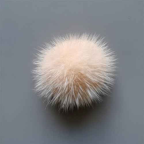 5/10pc 5cm 3cm 4cm Diy Pompon Pelz Kugeln Pompons für Ring Schlüsselbund Schuhe Hüte flauschigen Pom Pom Diy Handwerk Zubehör Materi von ZQMALL