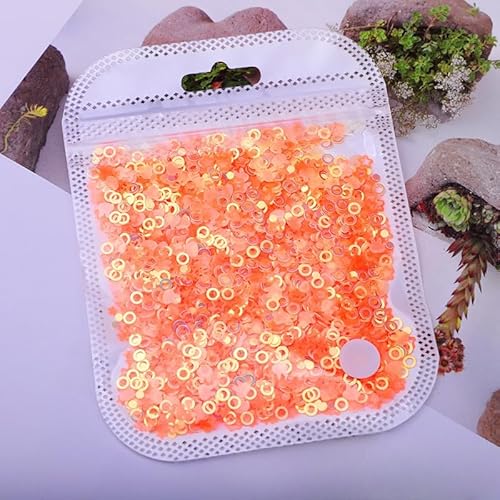 ZQWERT 6PACK LOSSE PALLE, SPARKLING -Glitzer -Pailletten für Handwerk, vielseitige Verwendung DIY -Verzierungen für DIY -Kunstnähende Dekoration, Handwerk machen von ZQWERT