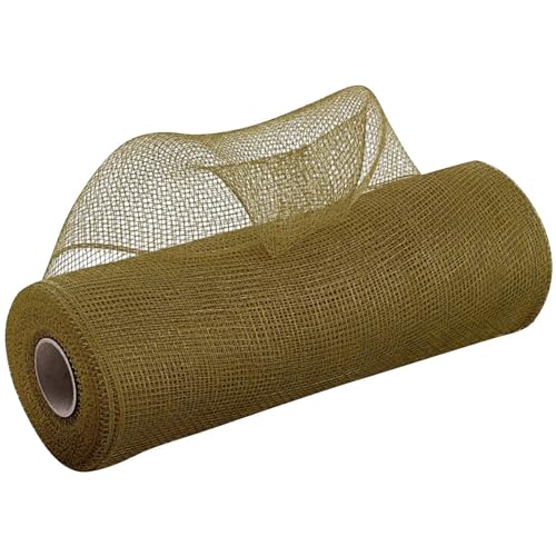 ZRHWSPD Deko-Mesh-Band 10 Yards Poly Mesh Ribbon DIY Dekoration Rollen for Party-Dekoration Hochzeit Blumen Girlande DIY Verpackungsbänder(Rose Gold) von ZRHWSPD