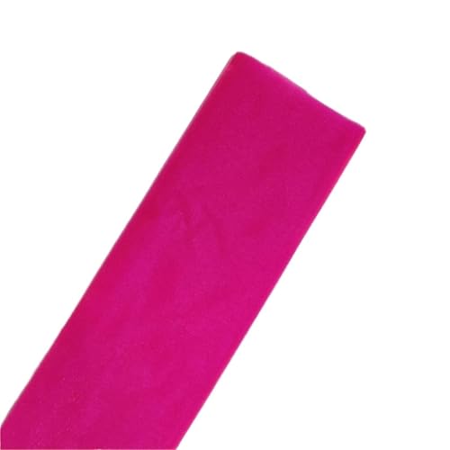 ZRHWSPD Deko-Mesh-Band 5m/10m Schiere Kristall Tüll Rolle Stoff for Drapieren Hochzeit Zeremonie Party Home Dekoration Hochzeit Blumen Bogen(Deep pink,72CM x 10 Meters) von ZRHWSPD