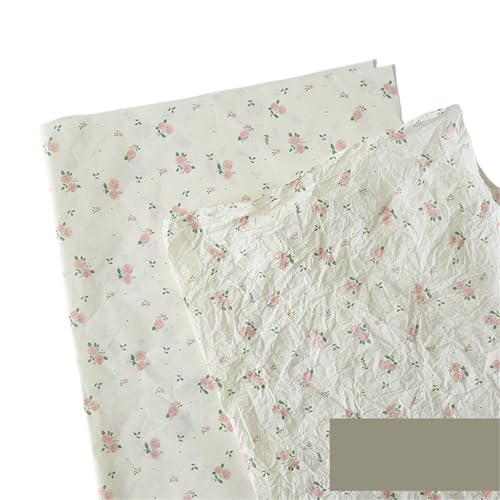 ZRHWSPD Geschenkpapierpapierrolle 20pcs Tissue Paper for Clothing Shirt Shoes DIY Handmade Flower Wrapping Paper BouquetPackaging Papers Material 50x70cm(Beige pink) von ZRHWSPD