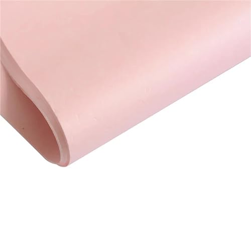 ZRHWSPD Geschenkpapierpapierrolle 40pcs Tissue Paper 75 * 52CM Craft Paper Floral Wrapping Scrapbooking Paper Party Packaging Decorative Flower Packing Paper(Champagne pink) von ZRHWSPD