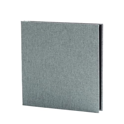 ZRHWSPD Scrapbook Fotoalbum Fotoalbum Rahmen for Kinder Foto Aufbewahrung Scrapbooking Bild Hülle Kinderalbum(Grey) von ZRHWSPD