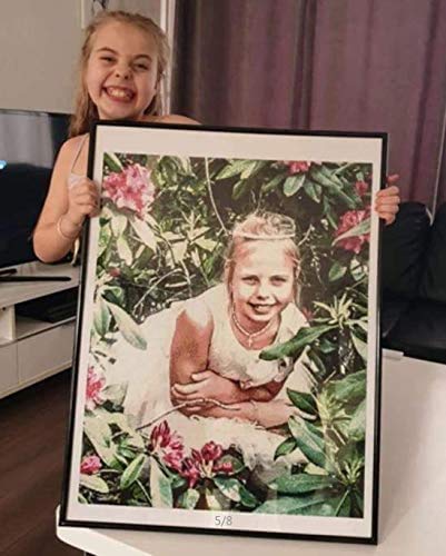 Diamond Painting Eigenes Foto Custom Eckig Steinchen 40x50cm Benutzerdefinierte Design personalisiert Diamant Full Bilder Ideale Geschenk Home Decor von ZSJ Diamond Painting