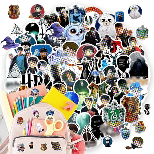 100 Stück harry potter Sticker harry potter Sticker harry potter Aufkleber Pack Deko für Auto Laptop Skateboard Fahrrad Moped Motorrad, Geeignet für Erwachsene Kinder von ZSYFBFYSK