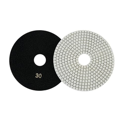 ZSjing 1/2 stücke 6 Zoll 150mm Diamant-Polierpad Nass/Trocken Flexible Schleifscheiben for Granit Stein Beton Marmor Polieren Schleifwerkzeug von ZSjing