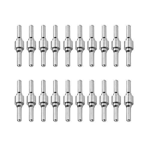 ZSjing 20/40/80 Stück Verbrauchsmaterialien verlängerte Düse, lange Spitze, Elektroden und Düsen für PT31 LG40 40A Luft-Plasmabrenner Schneiden von ZSjing