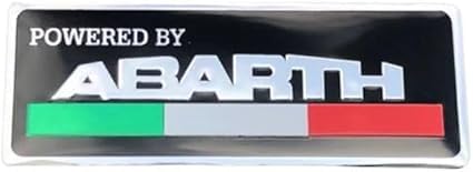 ZTLQ Auto Emblem Aufkleber für Abarth 124 Spider 2016-2023, Badge Aufkleber Emblem Badge Auto Sticker Abziehbild Buchstaben Kofferraum Aufkleber Selbstklebend Tuning Zubehör von ZTLQ