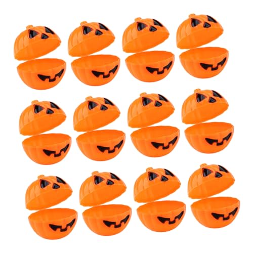 ZUNOXAZ 24 Stück Kürbis-Blindbox halloween dekoration halloween deko kürbis Halloween-Süßschale Laternen Tür aufbewahrungskorb Aufbewahrungsboxen Halloween-Dekorationen Süßwarenhalter von ZUNOXAZ