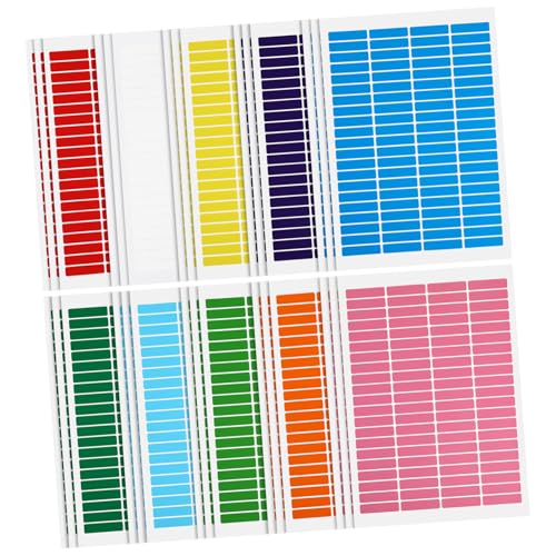 ZUNOXAZ 30 Blatt Bunte Selbstklebende Etiketten Farbige Label Sticker für Aufbewahrungsboxen Leicht Beschreibbar Starke Haftung Vielseitig Verwendbar Farbenfrohe Organisationsaufkleber ZUNOXAZ 30 Blatt Bunte Selbstklebende Etiketten Farbige Label Sticker für Aufbewahrungsboxen Leicht Beschreibbar Starke Haftung Vielseitig Verwendbar Farbenfrohe Organisationsaufkleber von ZUNOXAZ