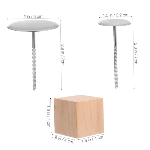 ZUNOXAZ Edelstahl Cake Flower Nails mit Nägeln und Stabilem Halter Tortendeko Zubehör für Filigrane Zuckerguss Blumen Backwerkzeug für Hochzeitstorten DIY Verzierung ZUNOXAZ Edelstahl Cake Flower Nails mit Nägeln und Stabilem Halter Tortendeko Zubehör für Filigrane Zuckerguss Blumen Backwerkzeug für Hochzeitstorten DIY Verzierung von ZUNOXAZ